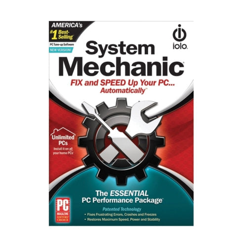 iolo System Mechanic Key (1 Year / Unlimited Devices)