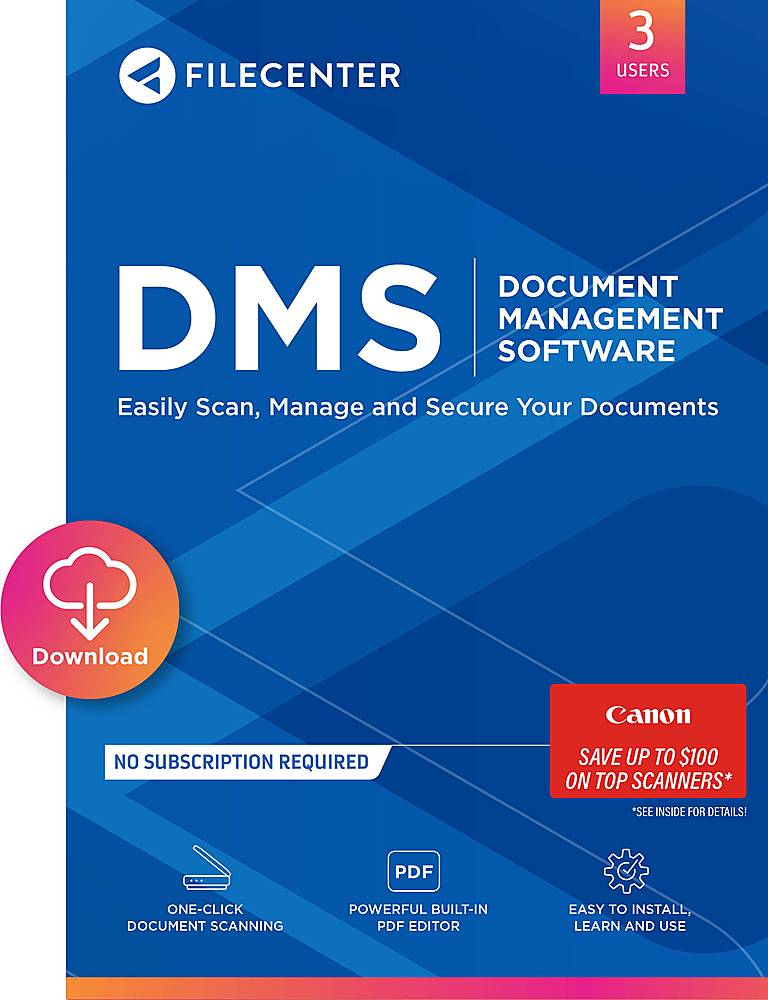 FileCenter DMS Standard 12 PC CD Key