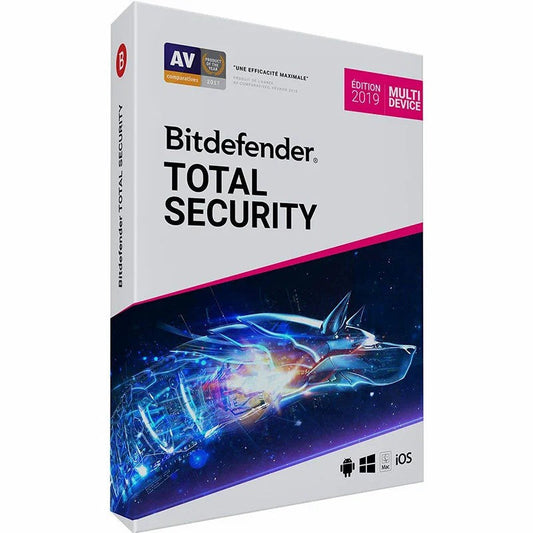 Bitdefender Total Security 2022 + Premium VPN Key (1 Year / 10 Devices)