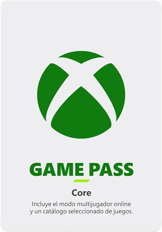 XBOX Game Pass Core 12 Months Subscription Card